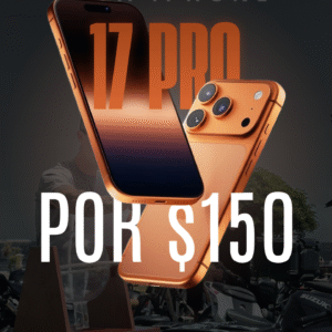 ¡Por $150 gánate un iPhone 17 Pro ! 🎉